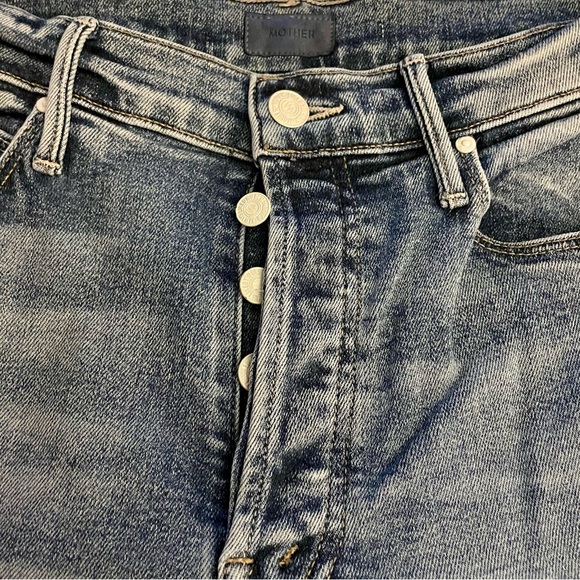 MOTHER Denim- Stunner Skinny Ankle Fray - Picture 3 of 5